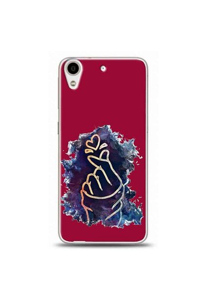 kilif madeni htc desire 626 kore mor