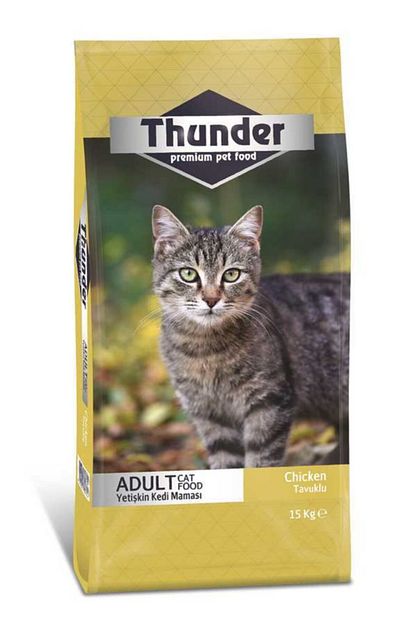 thunder tavuklu yetiskin kedi mamasi 15 kg fiyati yorumlari trendyol