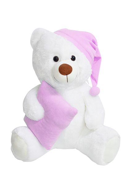 Halley Pof 90 Cm Efsane Pembe Yastikli Uyku Arkadasi Pelus Ayicik Trendyol