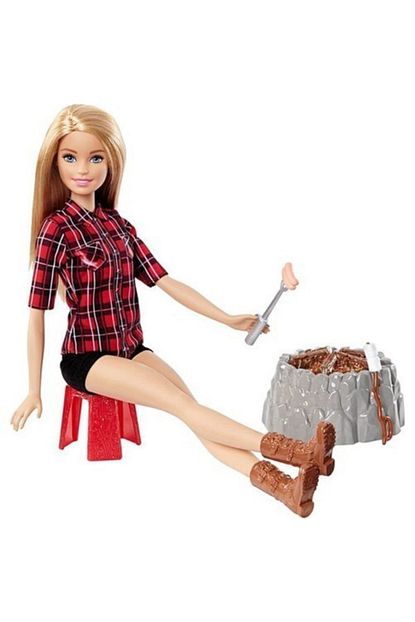 barbie kamp atesi oyun seti fiyati yorumlari trendyol