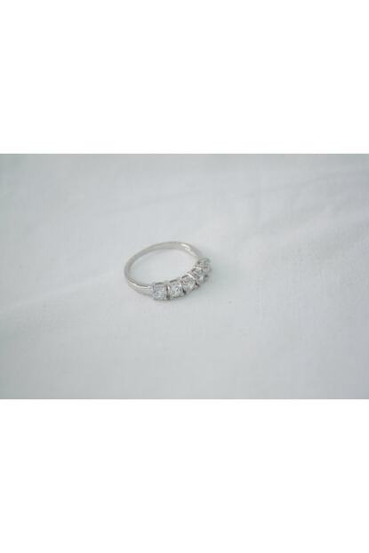 Giza Silver Helena Bes Tas 925 Ayar Kadin Yuzuk Trendyol