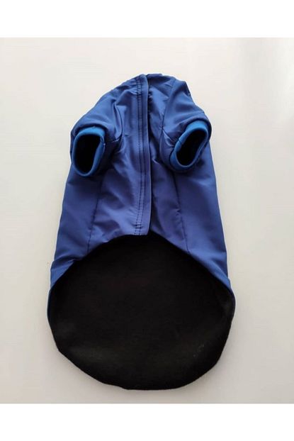 Ac Pet Tekstil Ici Siyah Polarli Lacivert Kedi Kopek Montu Yagmurluk Trendyol