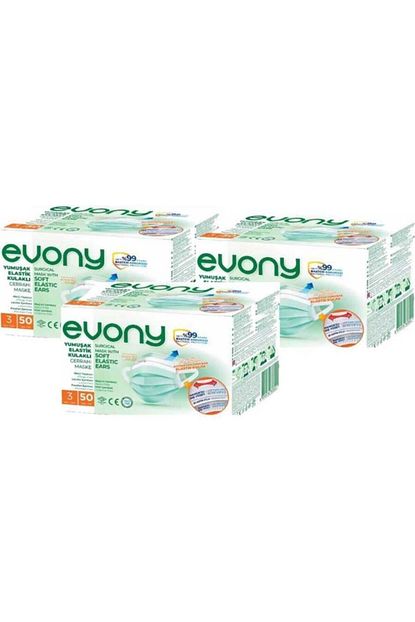 evony cerrahi maske 3 50 li kutuda fiyati yorumlari trendyol