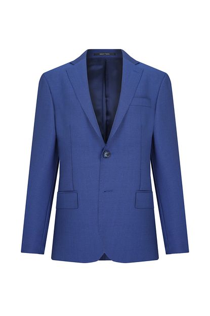 W Collection Erkek Saks Mavi Blazer Ceket Trendyol