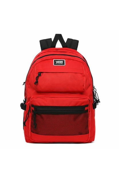 Vans Sirt Okul Cantasi Stasher Racing Red Izq Trendyol