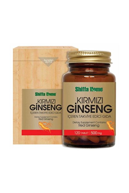 Aksu Vital Kirmizi Kore Ginseng 120 Tablet 500mg Trendyol