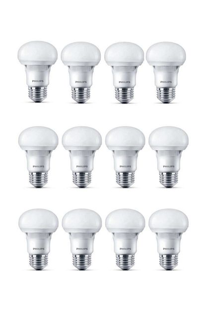 Philips 8w E27 Led Ampul Beyaz 6500k 12 Adet Trendyol
