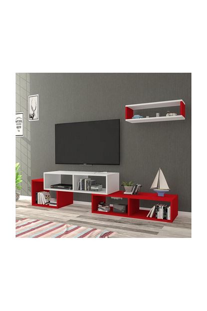 Rafline Armonia Tv Unitesi Kirmizi Trendyol