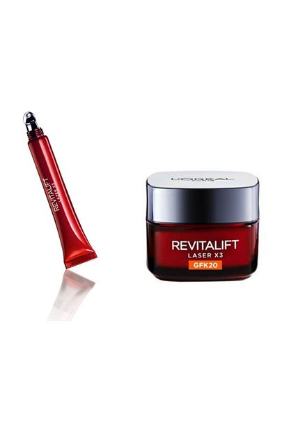l oreal paris yaslanma karsiti bakim kremi 50 ml goz kremi dermo revitalift laser x3 v 15 ml lazerx3 fiyati yorumlari trendyol