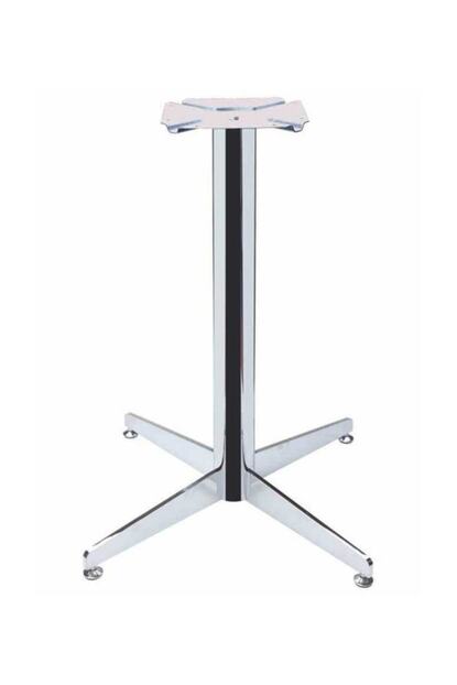 Dizayn Ortadan Modern Masa Ayagi Paslanmaz Krom 65 65 Mm Trendyol