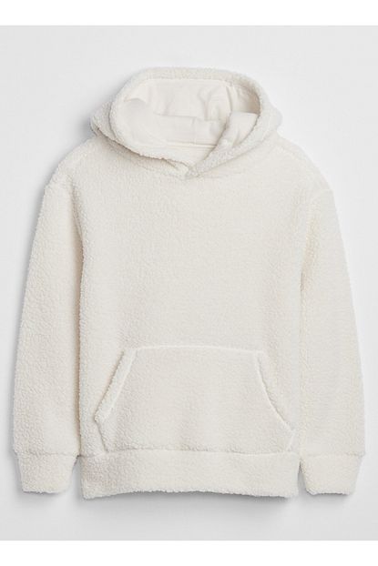 Gap Erkek Cocuk Sherpa Pullover Kapusonlu Sweatshirt Trendyol