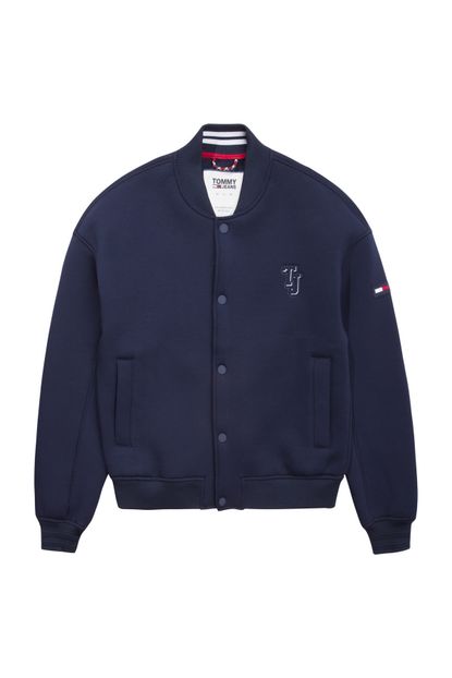 tommy jeans outline logo scuba bomber jacket