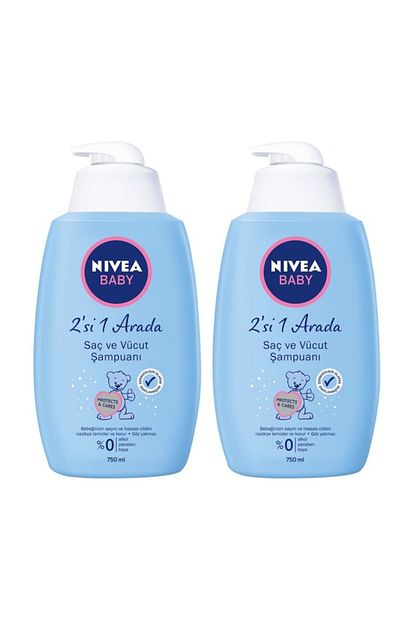 Nivea Baby Bebek Sac Ve Vucut Sampuani 750 Ml X 2 Adet Trendyol