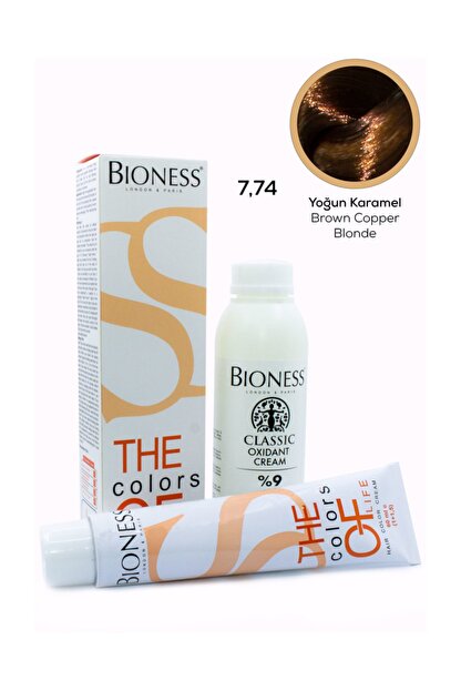Bioness Classic Yogun Karamel 7 74 Sac Boyasi Oksidan Trendyol