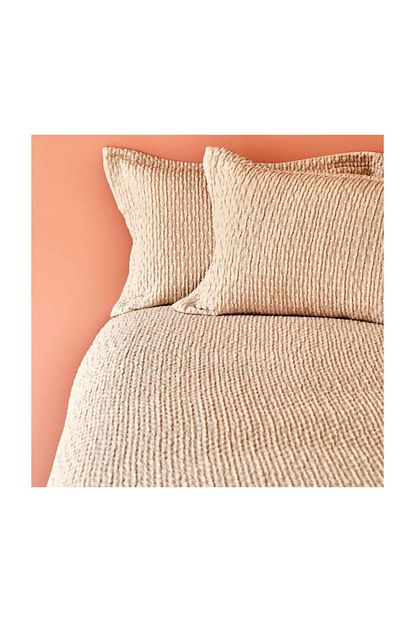 Bella Maison 100 Polyester Neva Tek Kisilik Bej Yatak Ortusu 160x240 Cm Trendyol