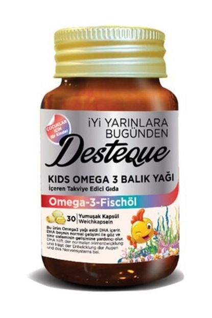 Dermoskin Desteque Omega 3 Balik Yagi Cocuklar Icin Trendyol
