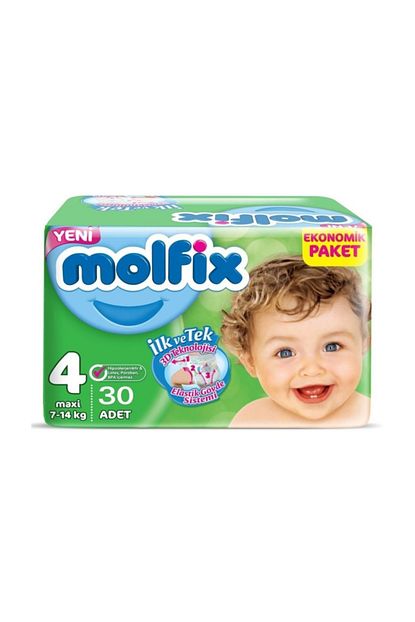 molfix bebek bezi 4 beden maxi 7 14 kg 30 adet fiyati yorumlari trendyol