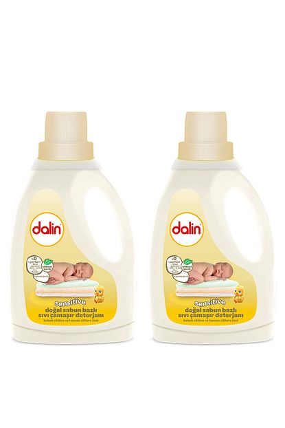 Dalin Sensitive Dogal Sabun Bazli Camasir Deterjani 1500 Ml X 2 Adet Trendyol