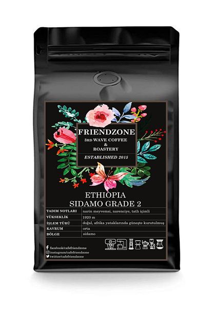 Cafe Friendzone 3rd Wave Coffee Roastery Ethiopia Etiyopya Sidamo Filtre Kahve 250 Gr Trendyol