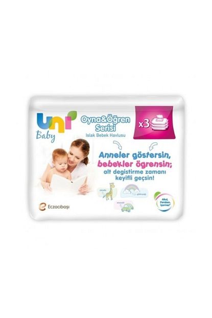 uni baby oyna ogren islak mendil havlu 3x52 156 yaprak fiyati yorumlari trendyol