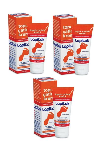 Lapitak Topuk Catlak Bakim Kremi 60 Ml 3 Adet Trendyol