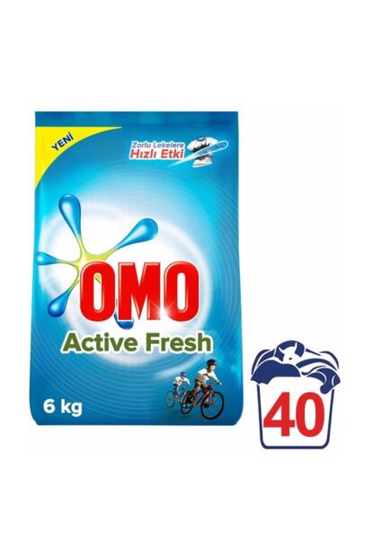 Omo Matik Toz Camasir Deterjani Active Fresh 40 Yi Trendyol