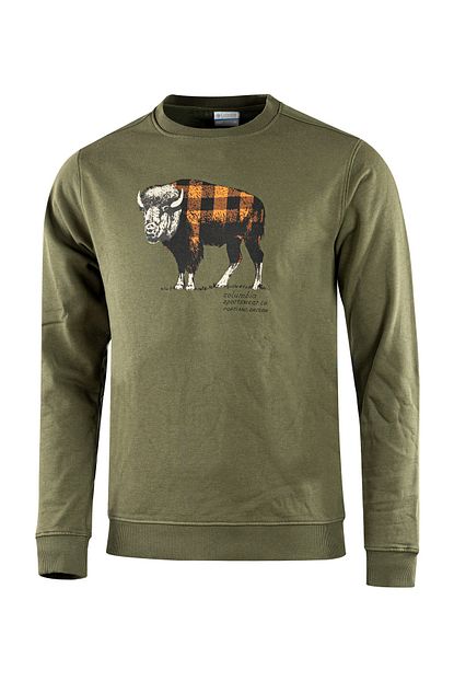 Columbia Check The Buffalo Bugasweat Crew Erkek Sweatshirt Trendyol
