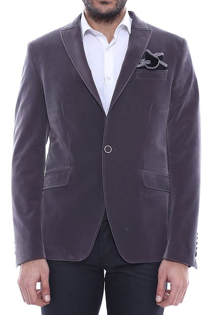 Wessi Erkek Kadife Slim Fit Ceket Wessi Trendyol