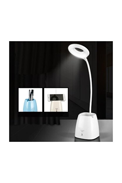 Adisda Ders Calisma Masa Lambasi Kalemlikli Telefon Tutucu Led Lam Trendyol