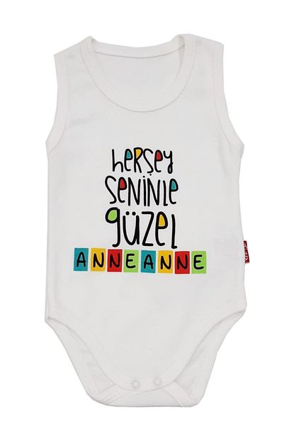 Lullaby Anneanne Yazili Citcitli Body Zibin Trendyol