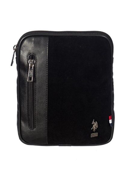 U S Polo Assn Erkek Siyah Postaci Cantasi Plevr6750 Trendyol