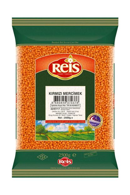 Reis Kirmizi Mercimek 2 5 Kg Trendyol