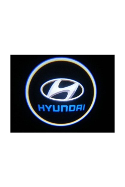 Femex Mesafe Sensorlu Pilli Yapistirmali Kapi Alti Led Logo Hyundai Trendyol