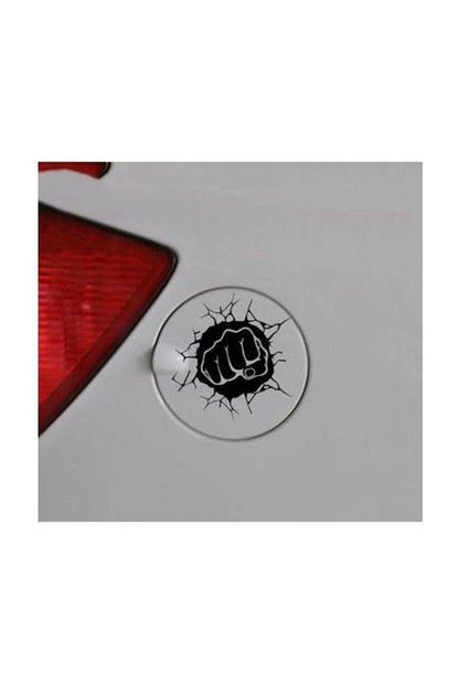 Stickeravm Yumruk Depo Kapagi Oto Sticker Araba Sticker Arac Sticker 13 Cm Trendyol