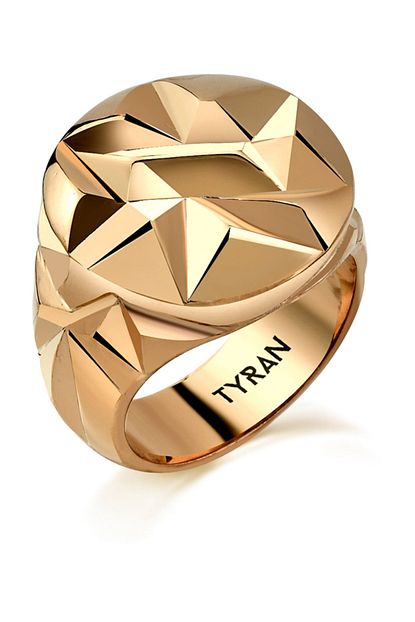 Tyran Design Geometrik Erkek Muhur Yuzuk Trendyol