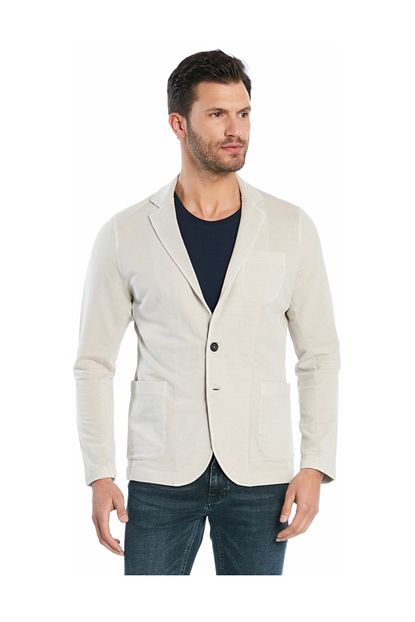 Ruck Maul Ruck Maul Erkek Casual Orme Ceket Tapioca Trendyol