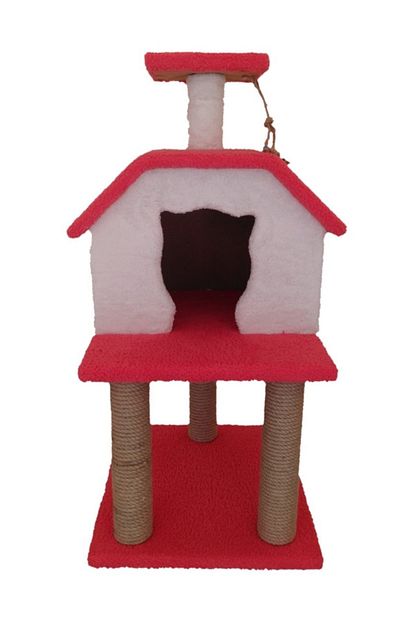 Diger Pi Sistemler Mertkedievi Catili Luks Kedi Evi Pembe Trendyol