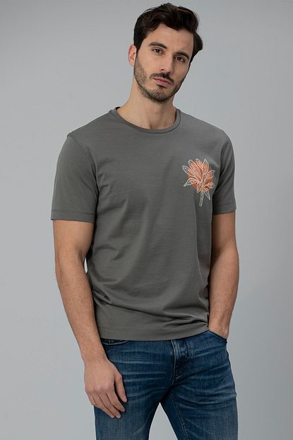 Lufian Ofil Modern Grafik T Shirt Trendyol