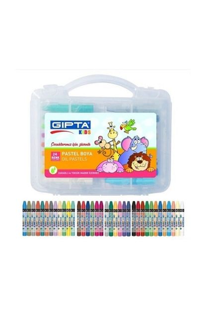 Gipta Plastik Cantali Pastel Boya 24 Renk Trendyol