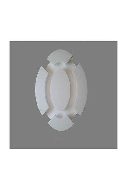 Pakpiyer Kartonpiyer Stropiyer Ledli Spotlu Tavan Gobegi Oval 105 Cm Trendyol