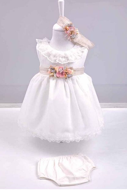 Babydola Kiz Bebek Cicekli Elbise Kulot Bandana 3 Lu Takim Trendyol