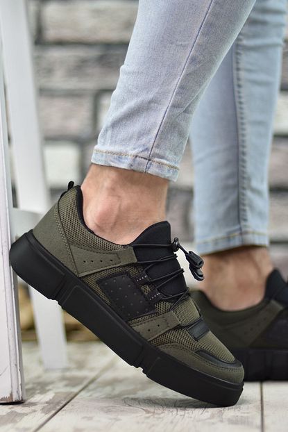 Riccon Haki Siyah Erkek Sneaker 00122023 Trendyol