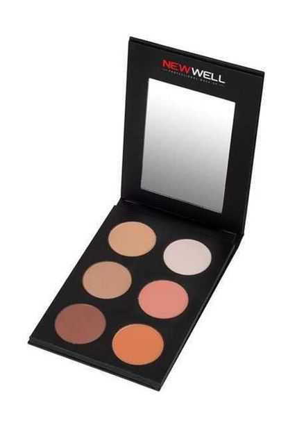 New Well Kontur Allik Paleti Contour Blush Palette 6 Colour 8680923319599 Trendyol