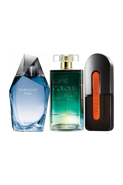 Avon K T Life Colour 75 Ml Erkek Edt Perceive Soul 100 Ml Erkek Edt Fullspeed 75 Ml Erkek Edt Trendyol