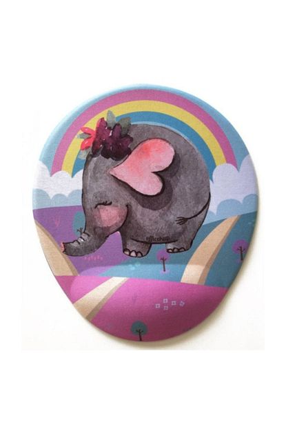 Officekup Bilek Destekli Mouse Pad Fil Trendyol