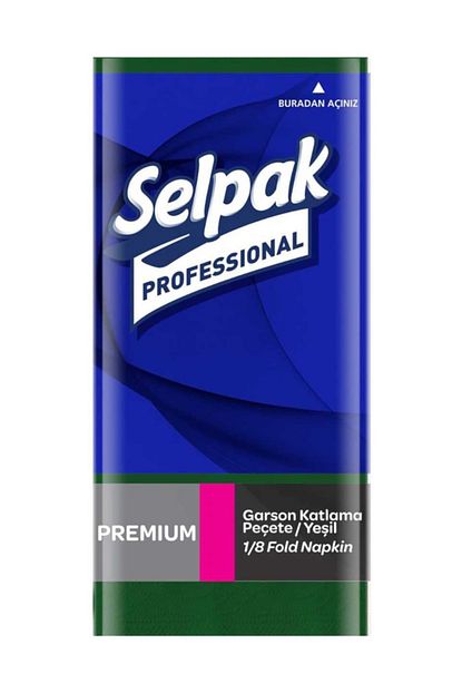 Selpak Professional Garson Katlama Yesil Pecete 50 Li 40 X 40 Cm Trendyol