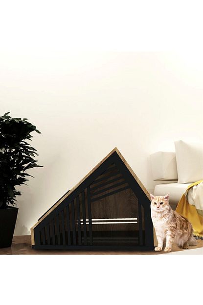 Buffer Ahsap Kedi Evi Tirmalama Ipli Mazgalli Tasarim Model Kedi Yuvasi Trendyol