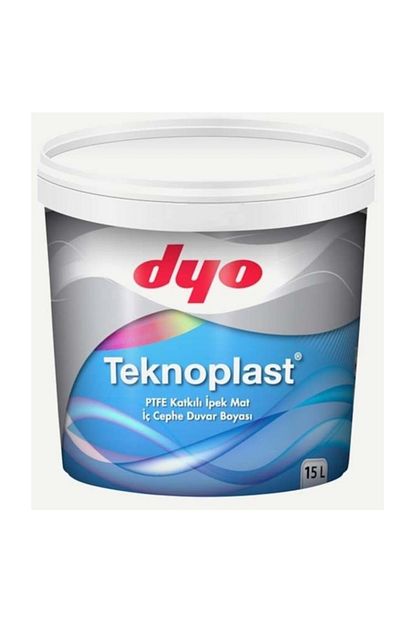 Hirdavatcim06 Dyo Teknoplast Teflonlu Ic Cephe Boyasi 15 Lt Tum Renkler Trendyol