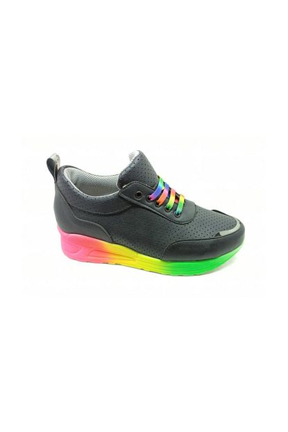Cudo 001 Renkli Taban Bayan Gunluk Sneakers Trendyol