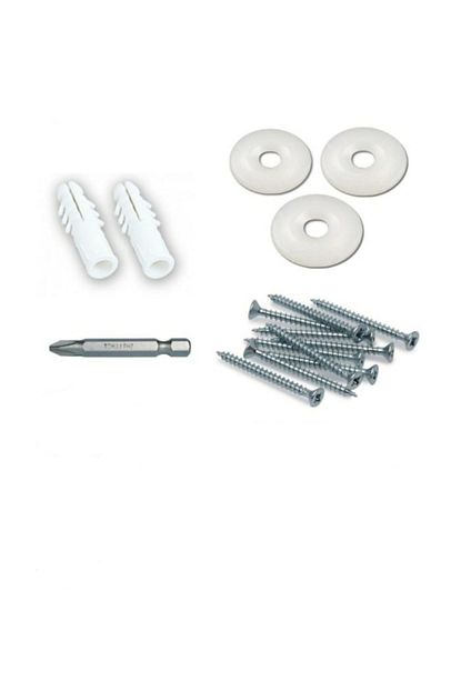 real kornis montaj seti 8 mm dubel 5x50 vida sikma ucu pul 100 adet fiyati yorumlari trendyol